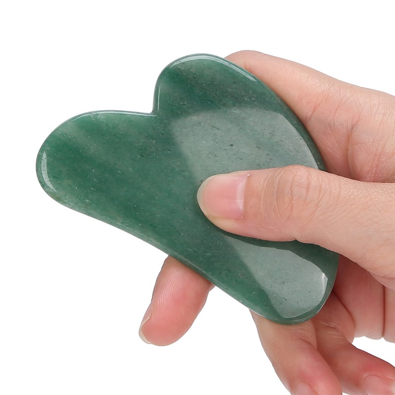 Portable Roller Massager with Heart Shaped Scraping Board Body Massage
