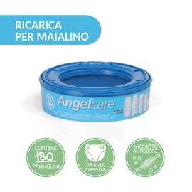 Angelcare Nappy Disposal System Refill Cassette - Single Pack