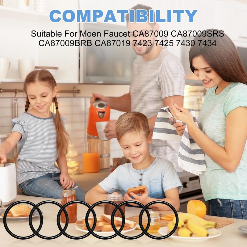 146789 O-Ring Replacement Parts, Suitable for Moen Single-Handle Lever Kitchen