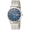 Arias WW19039A-120 Men's Wristwatch, Analog Amalphidia, Waterproof, Metal Band, Navy,