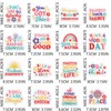 16Pcs Positive Affirmations Iron on Patches，Motivational Phrases Embroidered Sew on