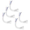 5 Sets 2 Pin Electrical Connector Waterproof Male and Female