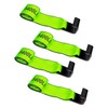 Mimanchi 4" x 5' Roll Off Container Winch Strap w/Flat