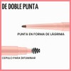 MAYBELLINE - Lápiz definidor de cejas Total Temptation, marrón oscuro,