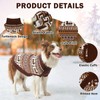 SCENEREAL Dog Sweater for Small Size Dog Girls Boys, Turtleneck