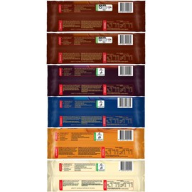 Arnott’s Tim Tam Chocolate Biscuits – 6-Pack Assortment: 2 Original, 1 Dark, 1 Double Coat, 1 Chewy Caramel, 1 White – Made in Australia