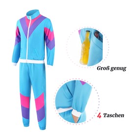 Fairycos 90s 80s Outfit, Men's Bad Taste Outfit, Women's Partner Costumes, Adults, New Kids Costume, Men's Fancy Dress Costumes, Men, L