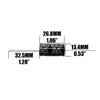 Cermant 2Pcs 100v 10UF Electrolytic Non-Polarized Crossover Capacitor Frequency Divider