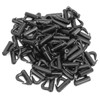 120Pcs Fishing Rotates Spinner Snaps,Clevis Spinner Snaps Fast Change Snaps