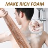 2 Pack African Mesh Sponges with 2 Foaming Bundle Pockets,