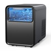 BREEZOME Ice Maker Countertop, 9 Ice Cubes in 6 mins,