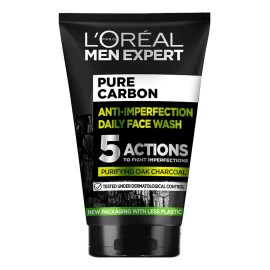 Gel Limpiador Antimperfección L'oréal Men Expert Pure Carbón Grasa
