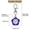 Silverora Pocket Watch Carabiner Watch Nurse's Watches: Easy to Read