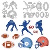 DELORIGIN Rugby Cutting Dies Sports Match Dies Cut Metal Die