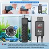 AQQA Aquarium Heater 500W for 55-130 Gallon Fish Tank Heater