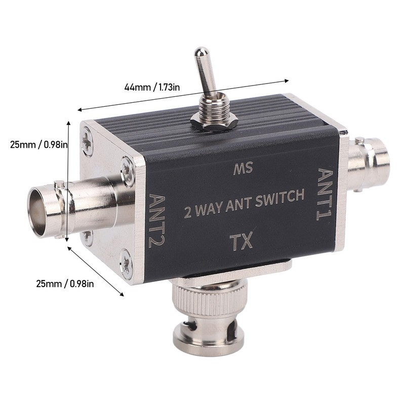 2 Way Antenna Switch 0-50MHz High Performance Handling Channel Master