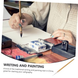 DOITOOL Chinese Calligraphy Brush Pen Huang Rod Calligraphy Art Stationery Durable Hair Brush for Writing Painting for Beginners and Professionals