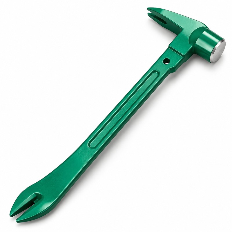 12in Multi-Purpose Claw Hammer Pry Bar Set – All-in-One Nail