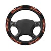 America and Mexico Mexican Mex Flag Steering Wheel Cover for