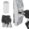 Tubular Cam Lock, 19mm Cylinder Lock with 3 Keys for