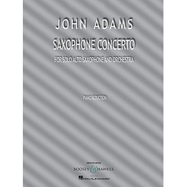 Saxophone Concerto: for Solo Alto Saxophone and Piano Reduction