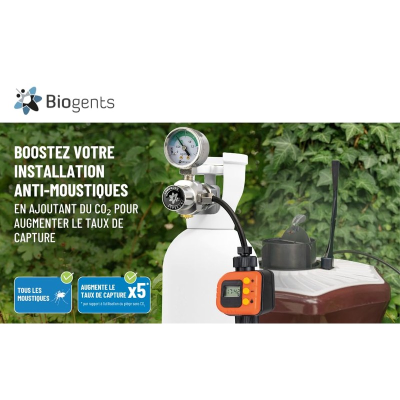 Biogents CO2 003-ds-acc026 Timer Net Orange Resin