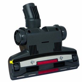 Sebo 7260GS Combination Floor Nozzle for Sebo Felix, Airbelt K, Airbelt D and Airbelt C with Versatile Tilt and Turn Joint, Grey/Black