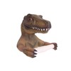 Whimsical T-Rex Toilet Paper Holder - 7" Wall Mounted Bathroom