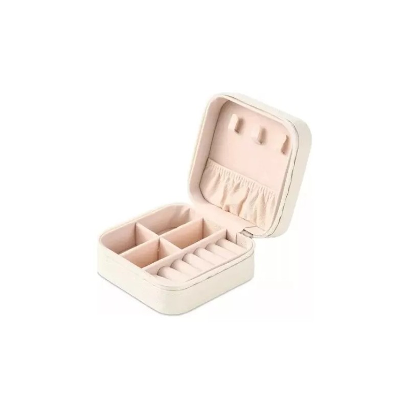 Maíz Joyero Caja Mini Portátil Joyas Viaje Organizador Estuche