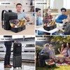 BERTASCHE Lunch Backpack for Men, 15.6 Inch Laptop Backpack for