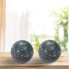 Healifty Pack of 2 Jade Hand Massage Balls Baoding Balls