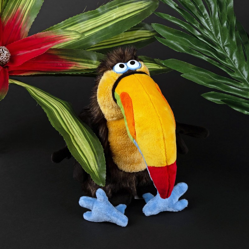 Sigikid 42977 Chakka Toucan Cuddly Toy Kikeriki