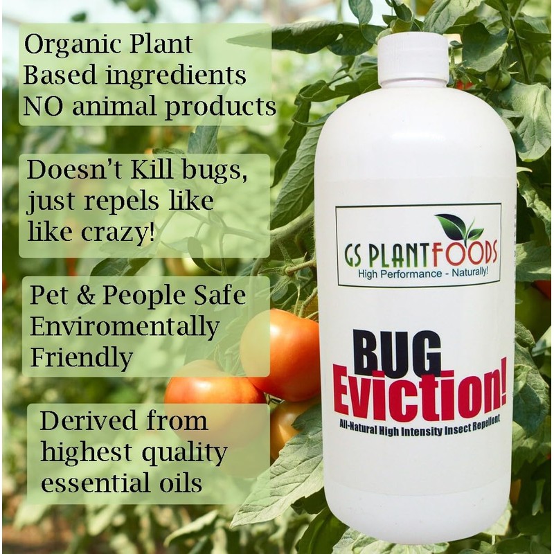 GS Plant Foods Bug Eviction! All-Natural High Intensity Plant Protectant