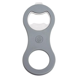 8SOM 2 in 1 Magnetic Beer Bottle Opener for Refrigerator and RV with Cap Catcher, Soft Touch Silicone Surface Protect Fridge, Pop Can Soda Can Opener for Long Nails, Ideal Gift