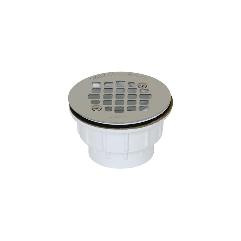 Sioux Chief 2 in. Dia. PVC Shower Drain