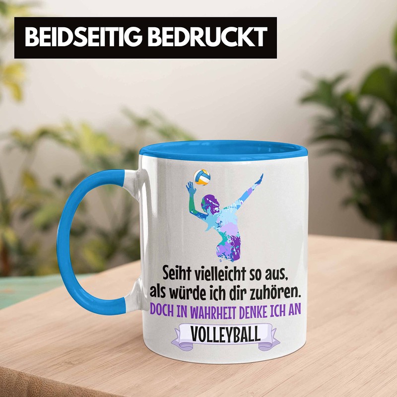 Trendation - Volleyball Gift Cup Coach Men Girls Coffee Accessories