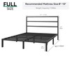 YITAHOME Full Size Bed Frame with Headboard, Heavy-Duty Platform with