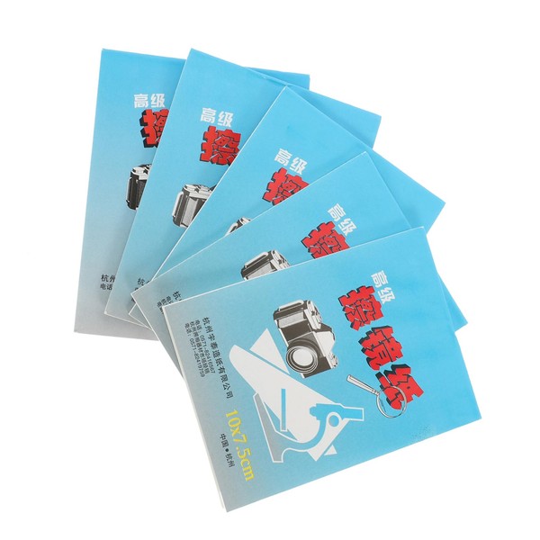 TEHAUX 250 Sheets Professional Lens Cleaning Paper Microscope Cleaning Tissue