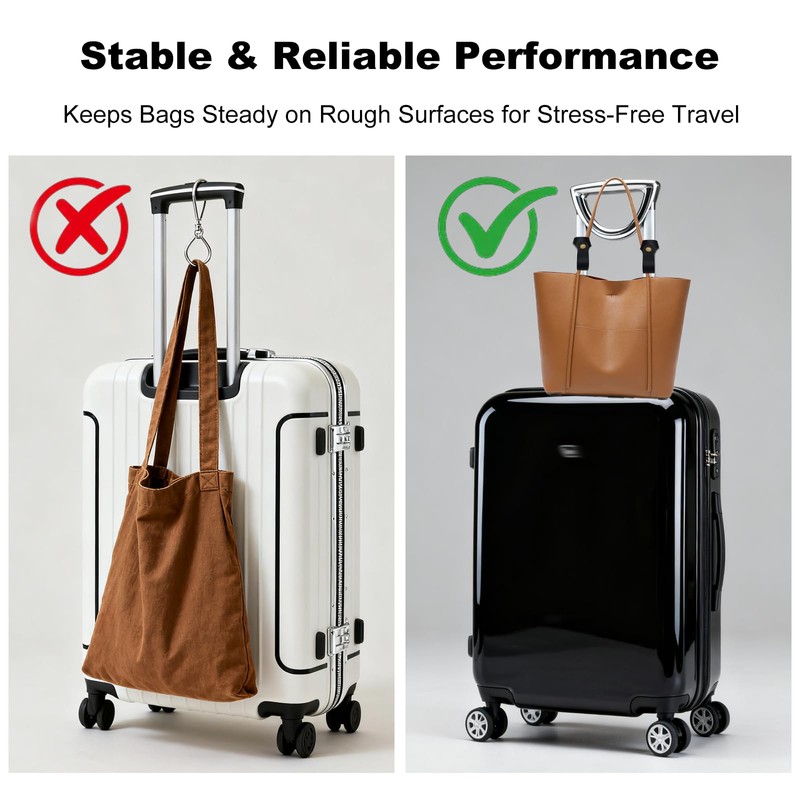 NIIIYTYB 4Pcs Backpack Luggage Strap for Carry On Bag Trolley