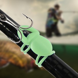 Hook Keeper - Set of 5 Rubber Fish Lure Holder | High Elasticity, Multi Functional Fishing Tackle, Portable Accessories for Beginner Angler