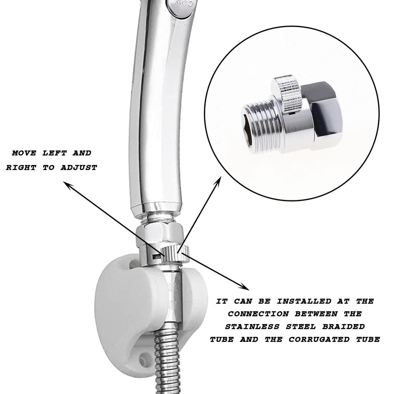 VGOL Shut-off Valve 1/2 Brass Shower Head Valve Water-Saving Valve