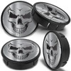 SkinoEu 4 x 60mm ABS Car Alloy Wheel Centre Universal