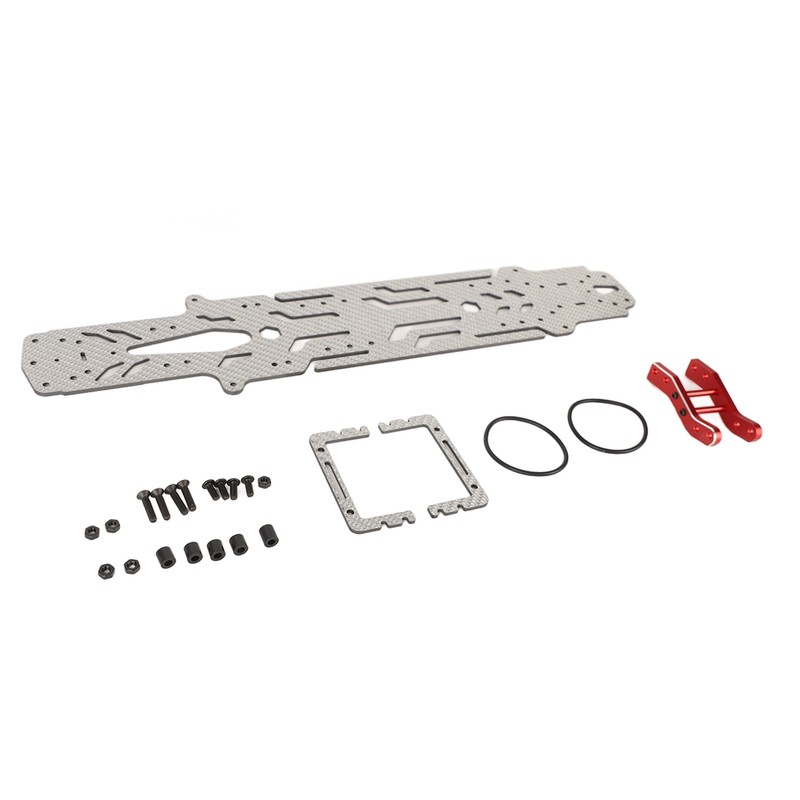 RC Car Chassis Plate Narrow Vertical High Traction Carbon Fiber