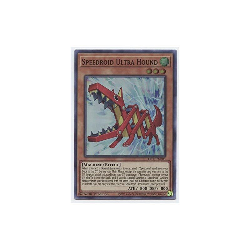 Speedroid Ultra Hound - LED8-EN003 - Super Rare - 1st