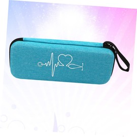 Mikinona 1Pc Shockproof Stethoscope Case Portable Storage Pouch for Litш Multifunctional Organizer with Built Net Pouch Medical Tool Carrying Bag