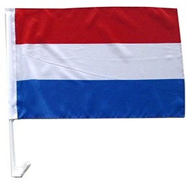 MWS 12x18 Netherlands Country Single Sided Car Vehicle 12"x18" Flag