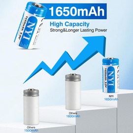 NYI CR123A 3V 1650mAh Lithium Batteries 40 Pack,CR123 3 Volt High Power Non-Rechargeable Photo Batteries，123A CR17345 Lithium Battery for Flashlights, Cameras, Torches, Microphones, Security Devices