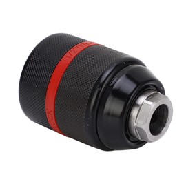 Keyless Drill Chuck, 1/2‑20UNF Mount Self Tightening Electric Drill Chuck Drill Press Adapter 2‑13mm Clamping Range Hex 63mm / 2.5in