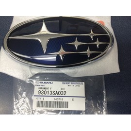 Subaru Genuine 93013SA032 Impreza Legacy Forester Front Star Grille Emblem Badge OEM NEW
