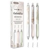 LEBENSKOMPASS® Gel Pens Set of 3 Cream Black Ink with